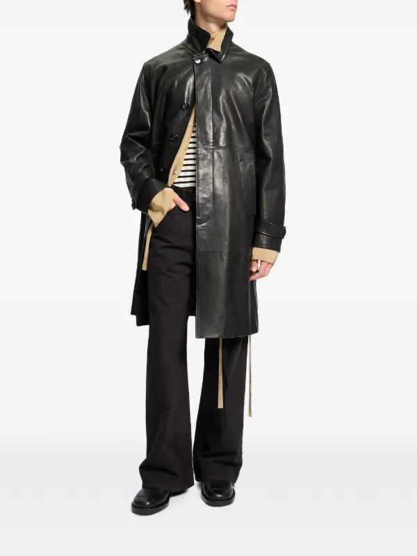 あ*い様 ANN DEMEULEMEESTER フーデッドカットソー ブラック Ann Demeulemeester Modest フレアジーンズ | ブラック | FARFETCH JP