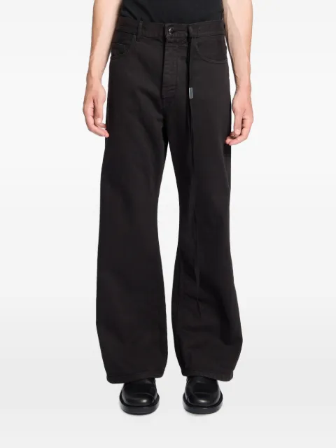 Ann Demeulemeester Modest five-pocket flared jeans