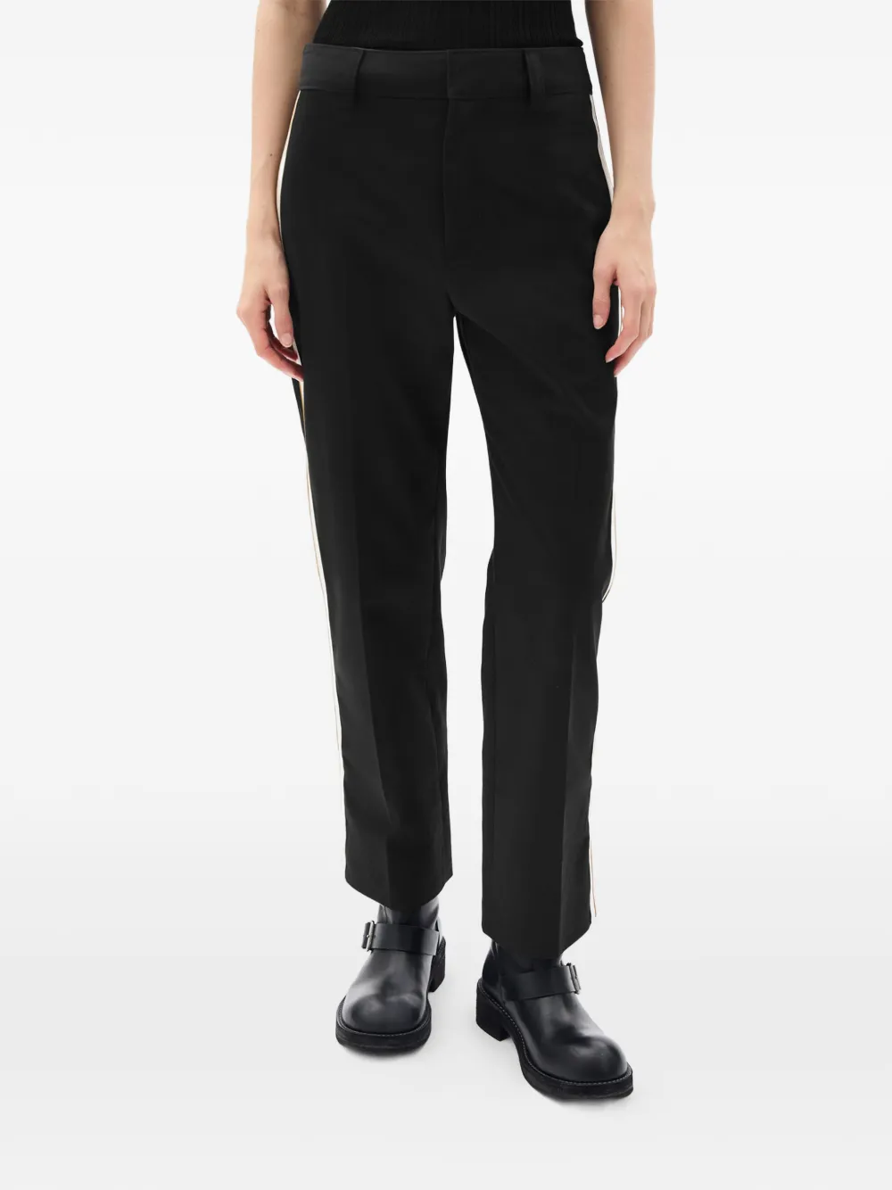 Ann Demeulemeester Pantaloni dritti Fera - Nero