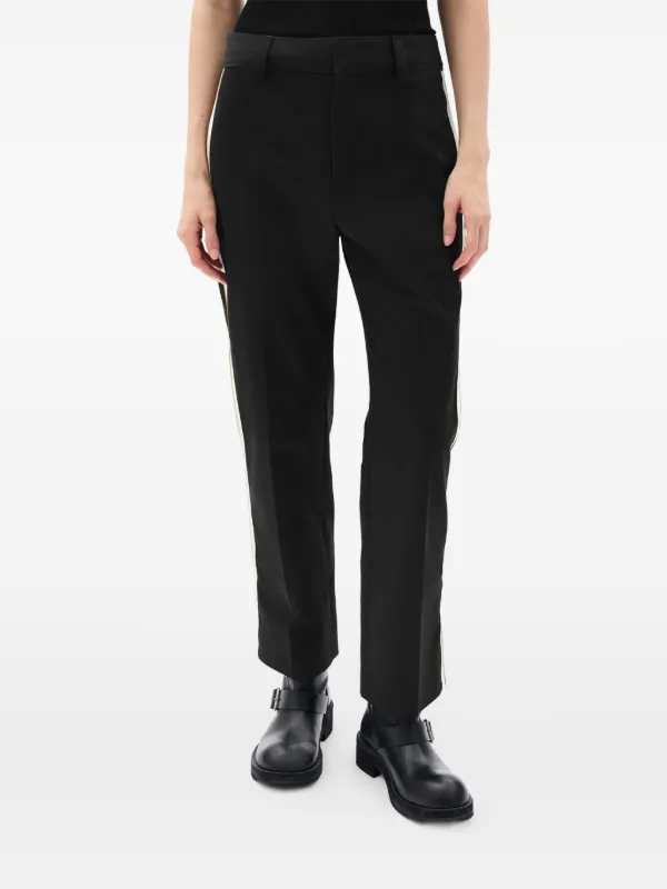 Ann Demeulemeester Fera Straight-leg Trousers in Black