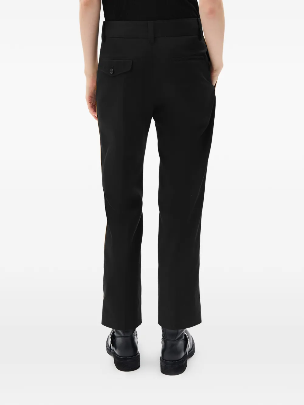 Ann Demeulemeester Fera straight broek Zwart
