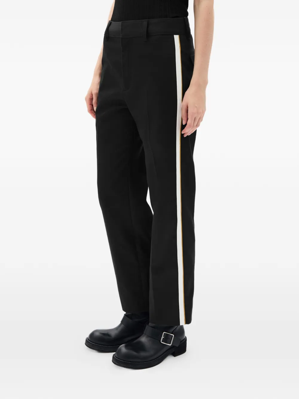 Ann Demeulemeester Fera straight broek Zwart