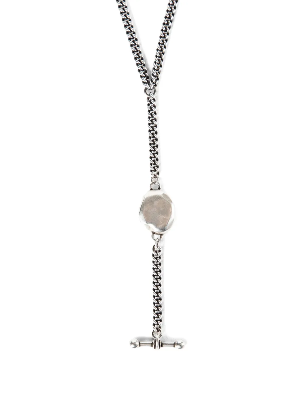  Ann Demeulemeester Eve Antique Silver Chain Necklace 