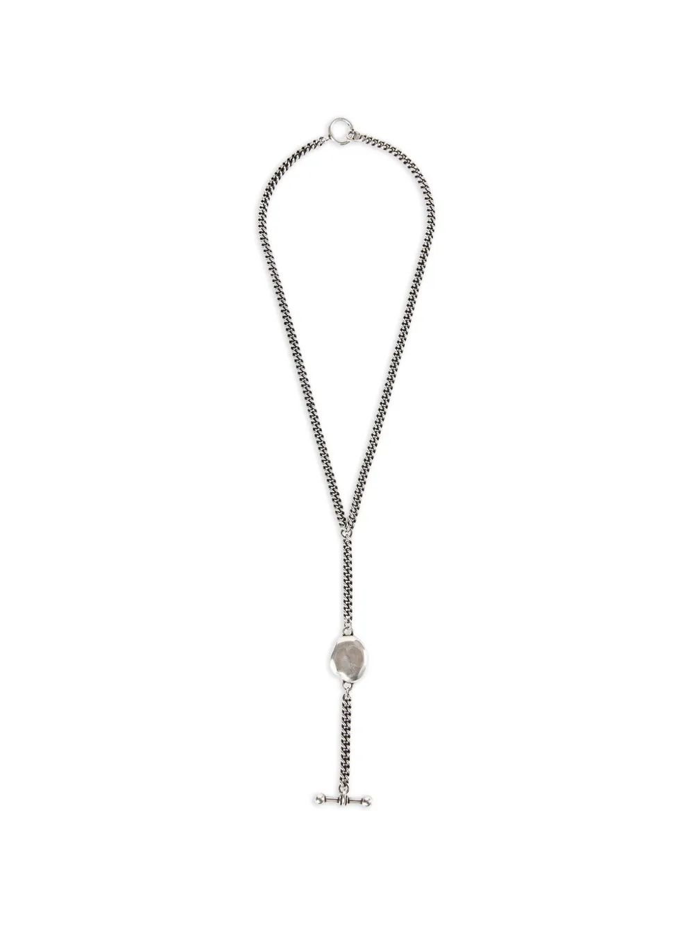 Ann Demeulemeester Collana a catena Eve - Argento