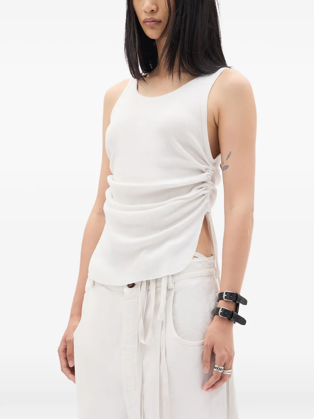 Mara Wrinkled Tank Top