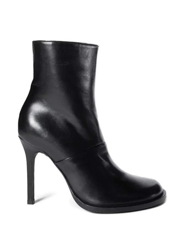Ann Demeulemeester Melynappa Plonge Leather Pumps in Black