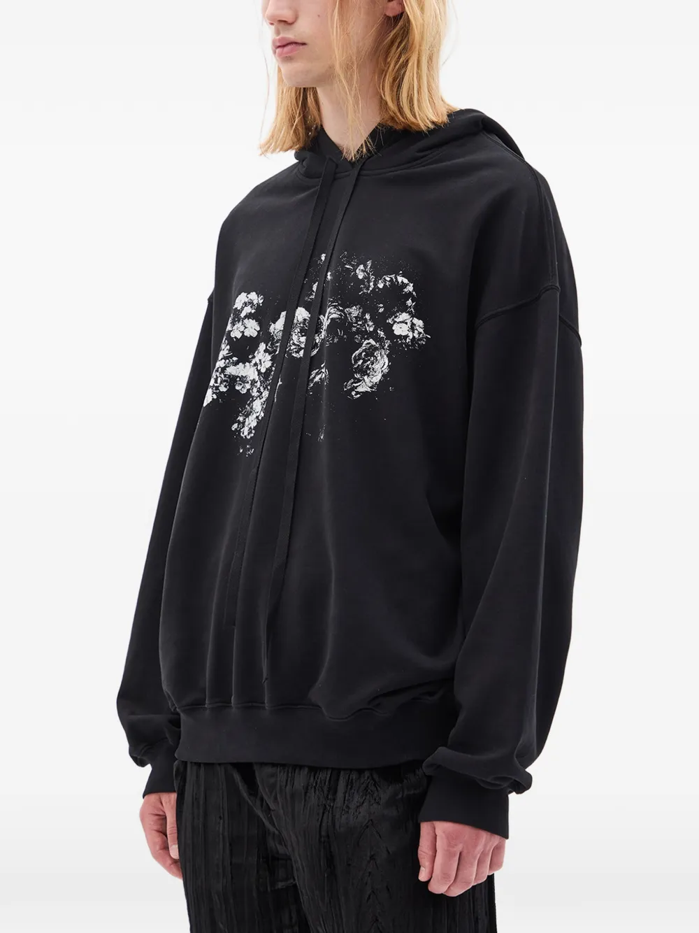 Ann Demeulemeester Bardi hoodie Zwart