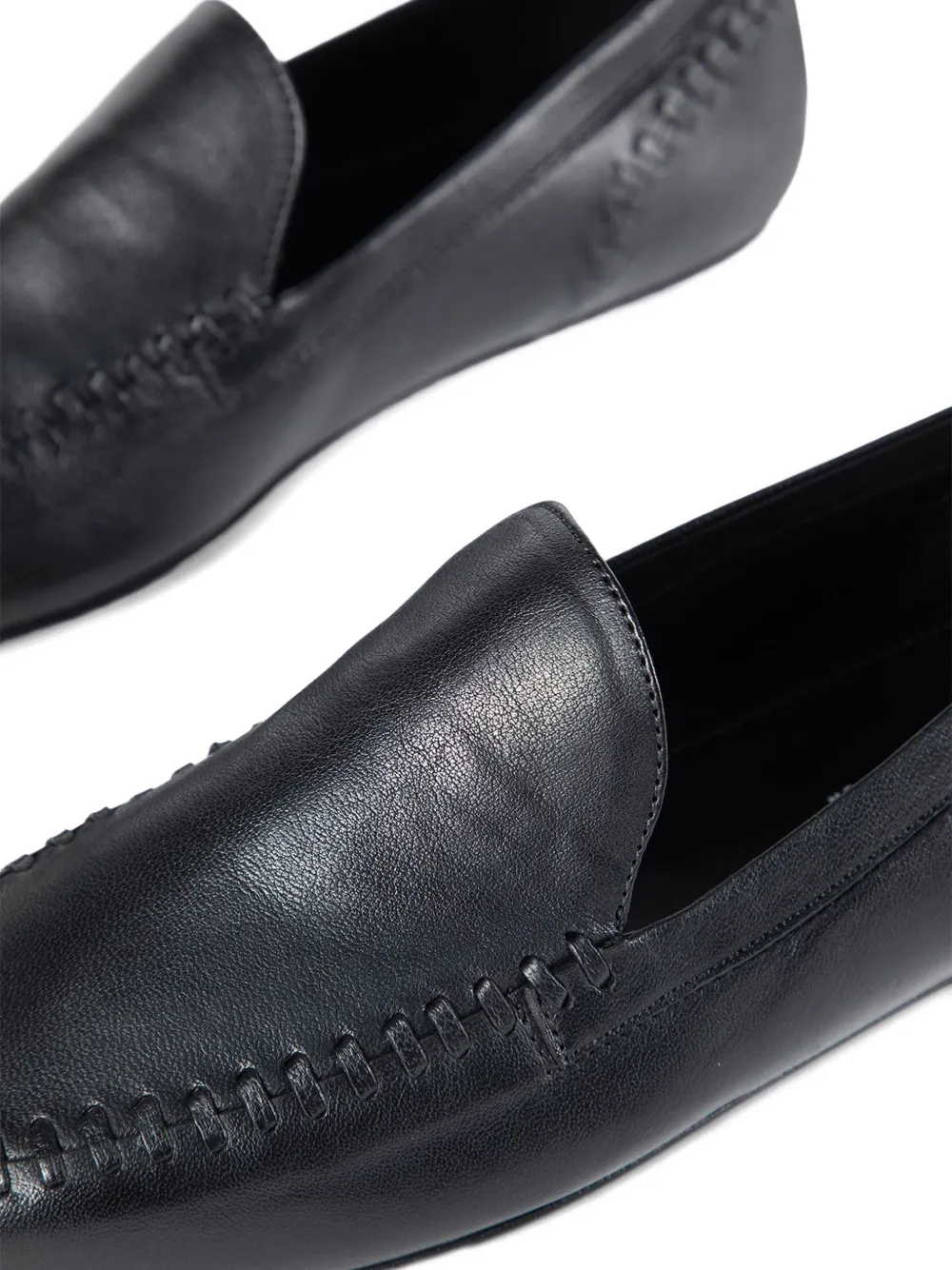 Ann Demeulemeester Urbi stitch detail loafers Zwart