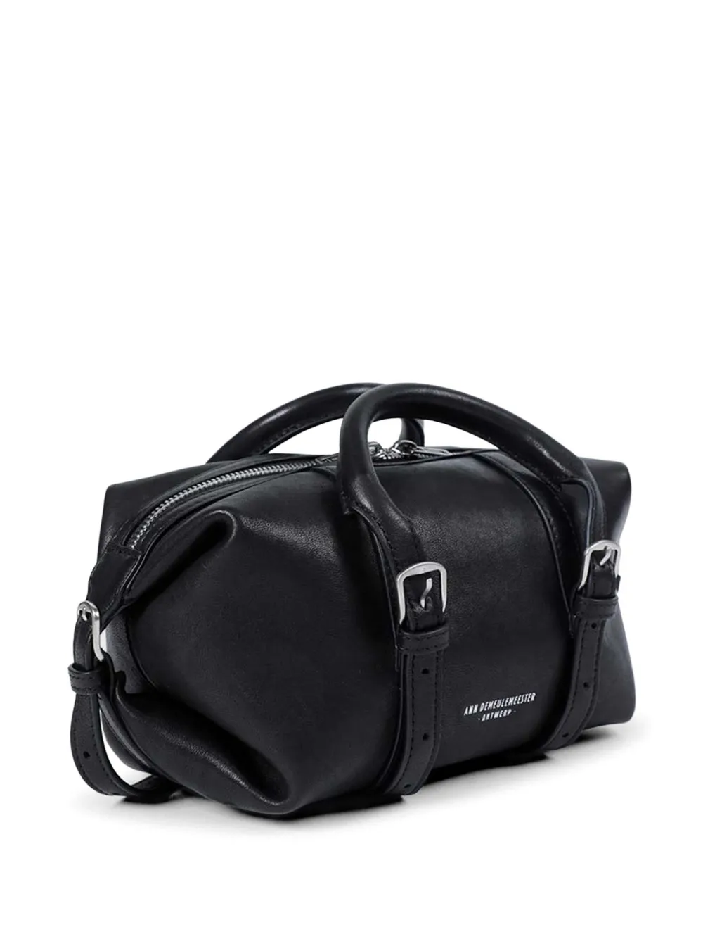 Ann Demeulemeester Kleine Terra shopper met gesp Zwart
