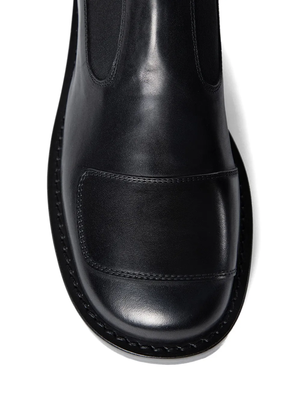 Ann Demeulemeester nappa leather boots Zwart