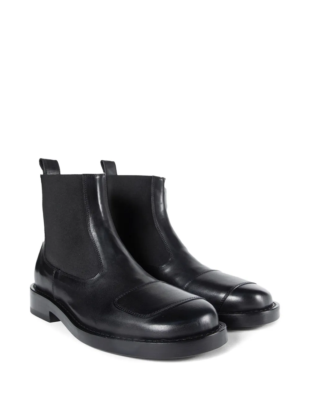 Ann Demeulemeester nappa leather boots Zwart