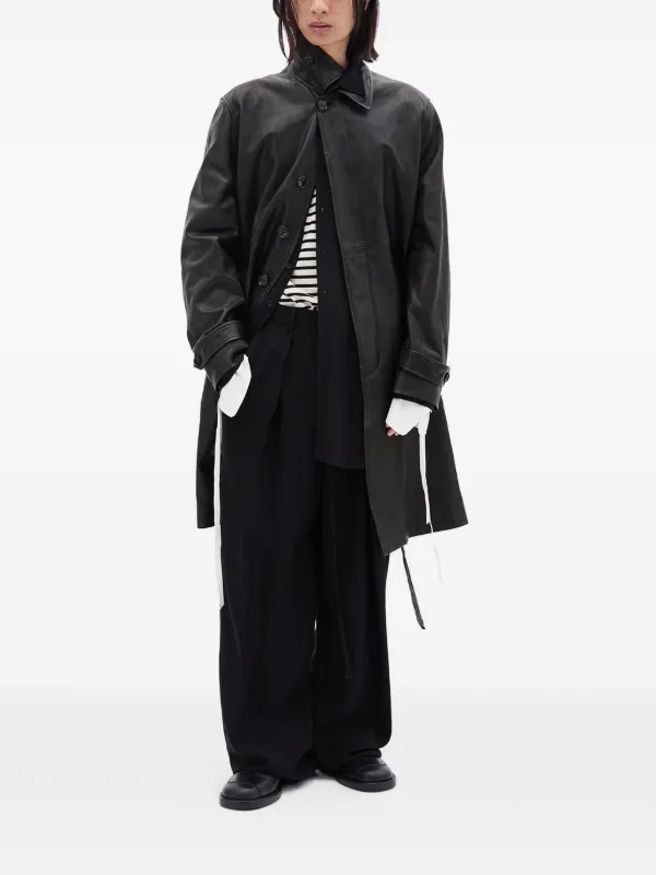 Ann Demeulemeester Botel パンツ | ブラック | FARFETCH JP