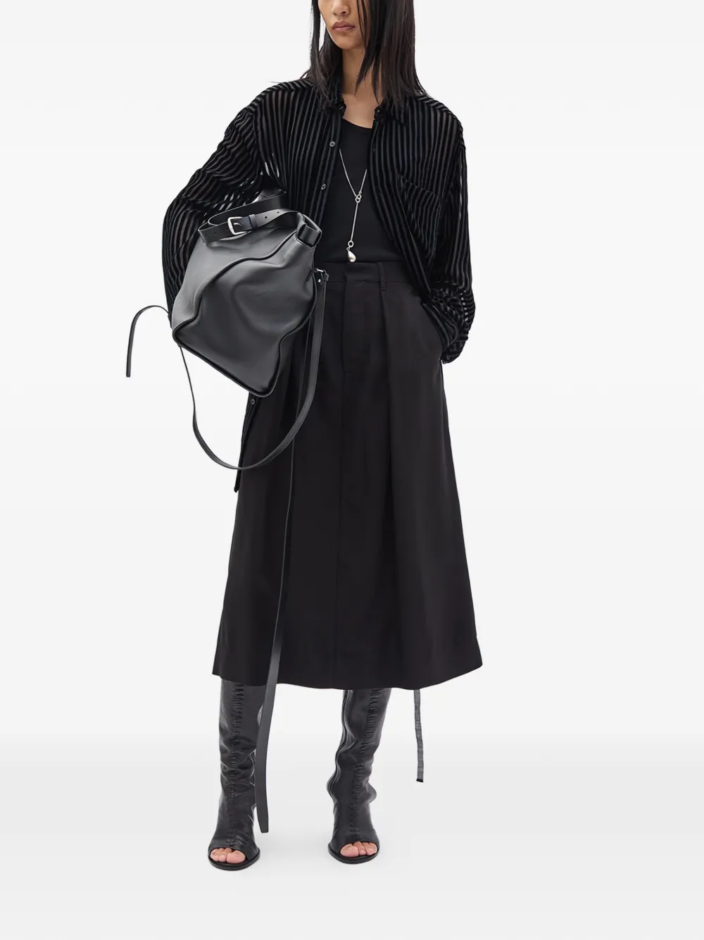 Yura midi skirt