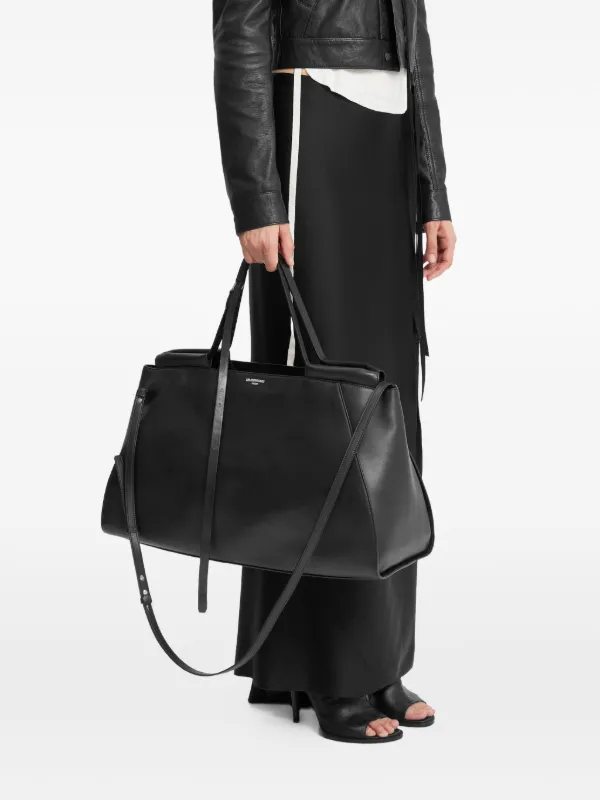 Ann Demeulemeester Large Sylvia Silk Touch Calf Skin Tote Bag