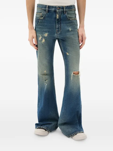 Ann Demeulemeester Hamo distressed five-pocket jeans