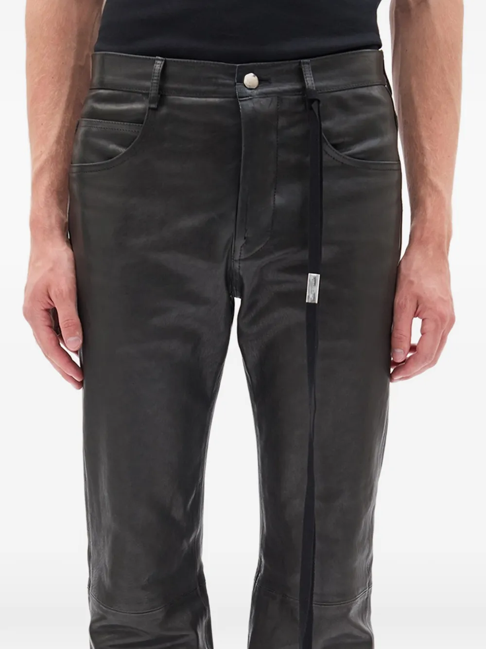 Ann Demeulemeester Jonas bootcut trousers - Nero