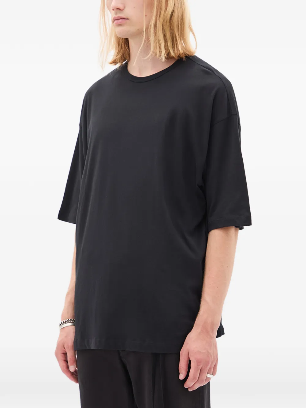  Ann Demeulemeester Dieter-print T-shirt - Black 