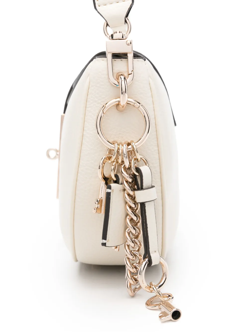 Brooke Logo Charm Shoulder Bag