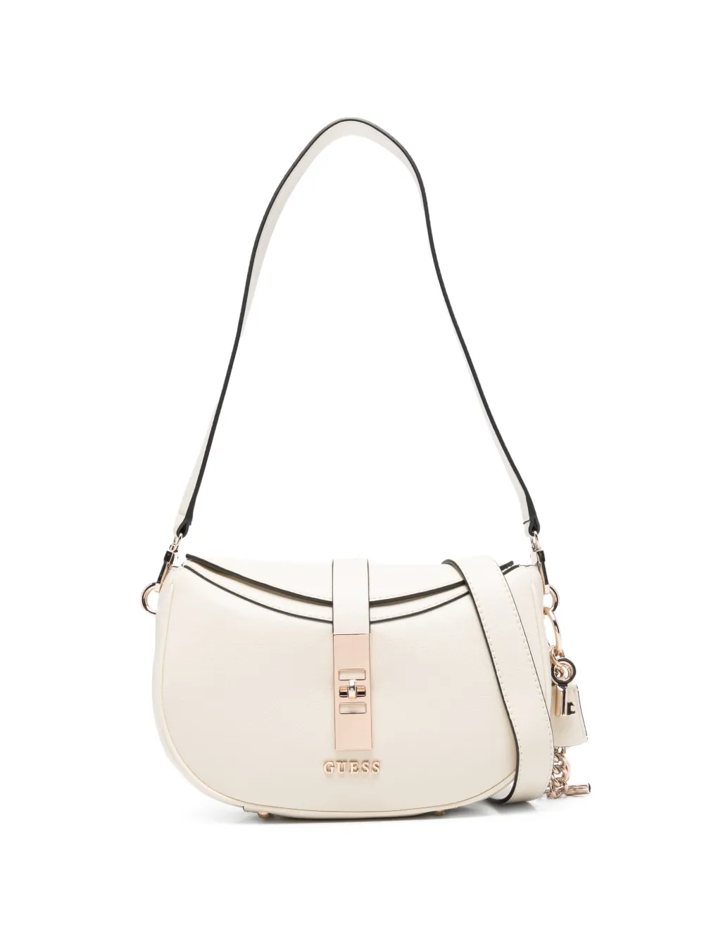 GUESS USA Borsa a spalla Brooke con logo - Toni neutri
