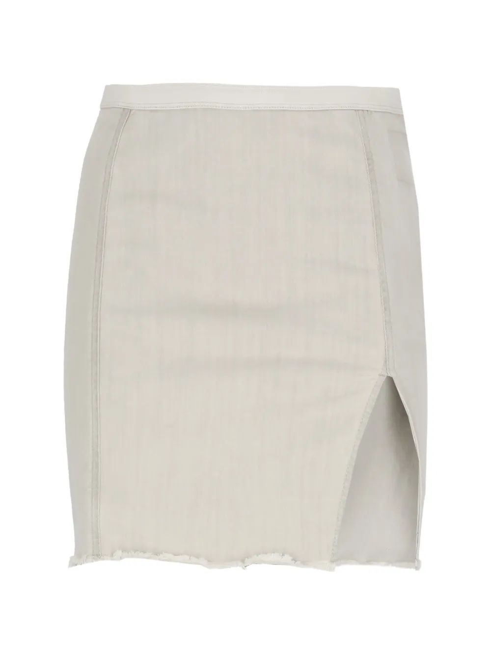 Rick Owens DRKSHDW Sacred raw-hem mini skirt - Toni neutri