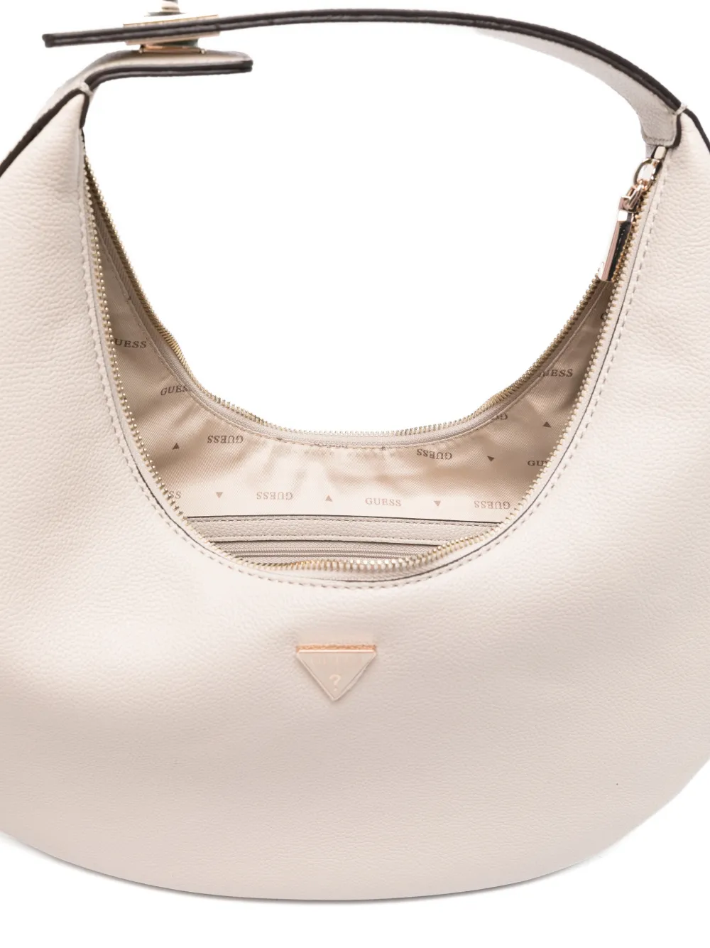 Evie Triangle-Logo Shoulder Bag