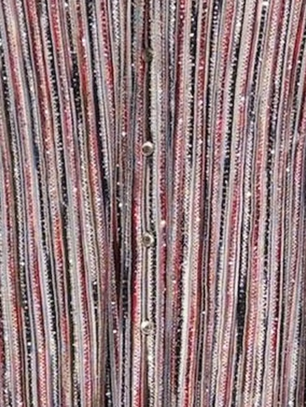  Missoni Striped V-neck Cardigan - Red 