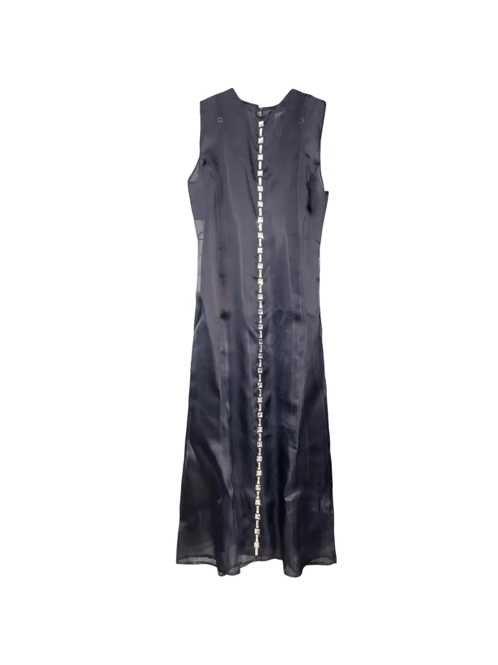 Fabiana Filippi Abito smanicato con decorazione - Blu