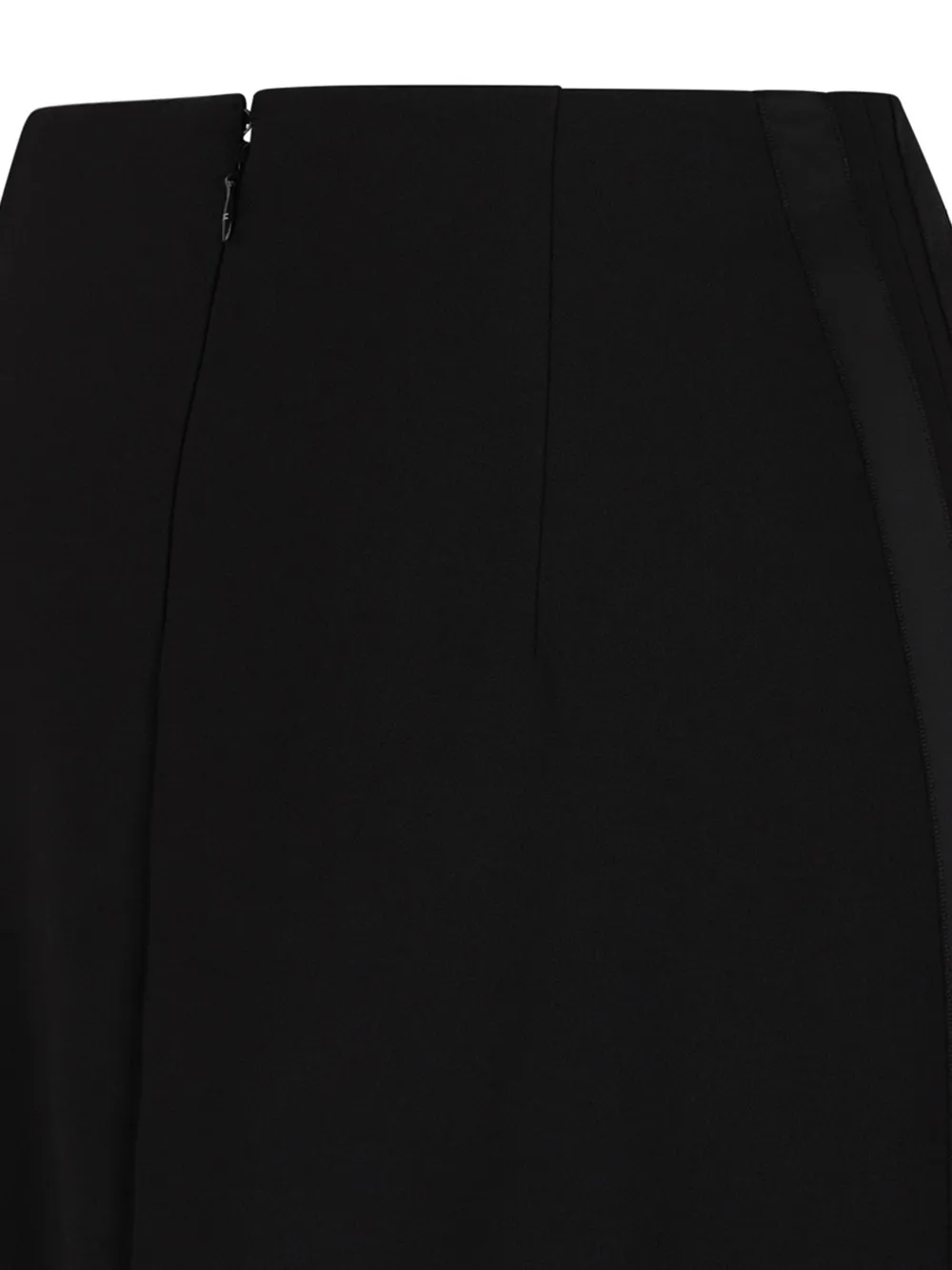  Elisabetta Franchi Concealed Zip On The Back Skirt - Black 
