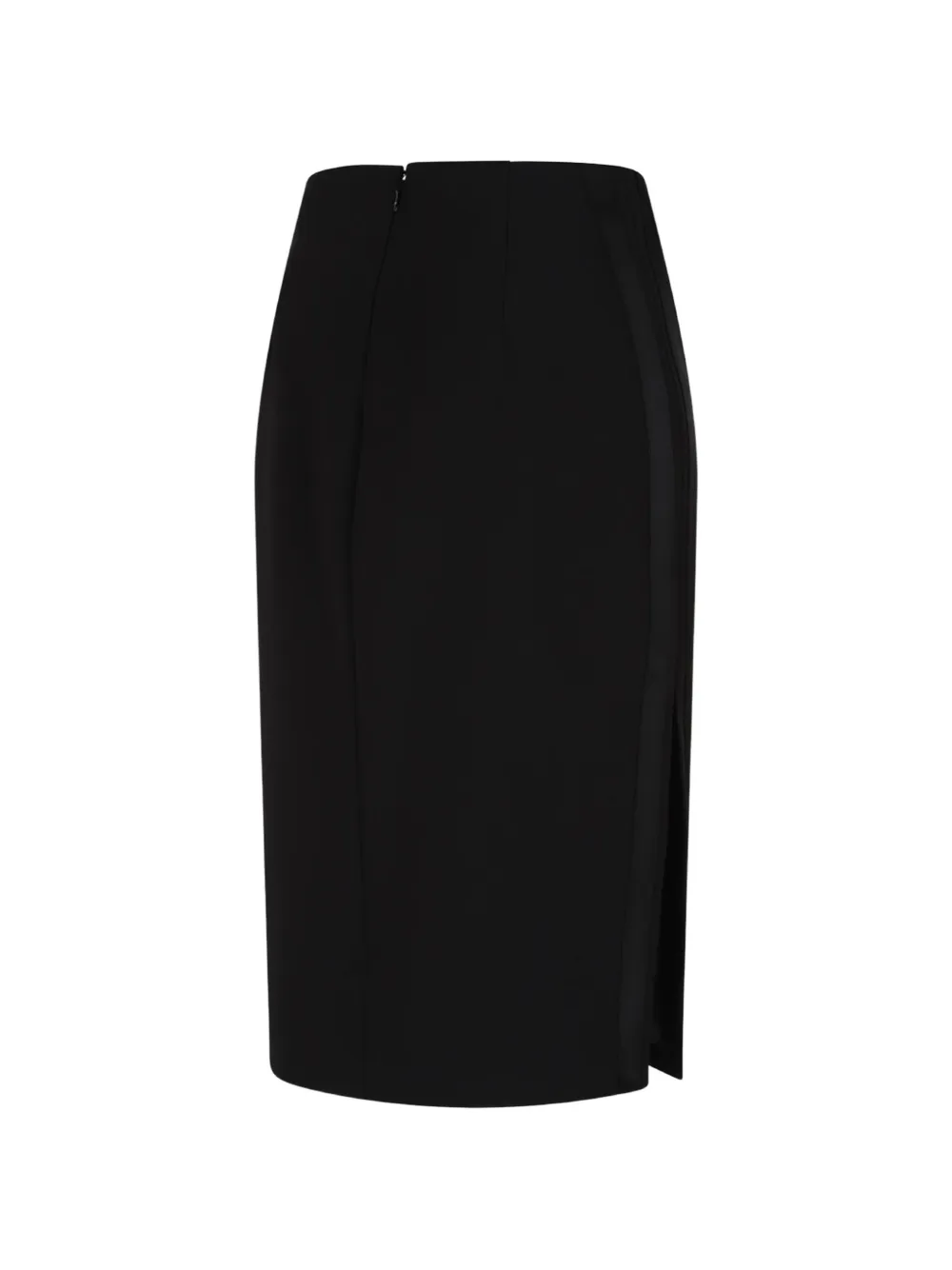  Elisabetta Franchi Concealed Zip On The Back Skirt - Black 