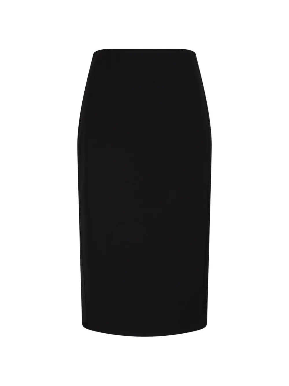 Elisabetta Franchi concealed zip on the back skirt - Nero