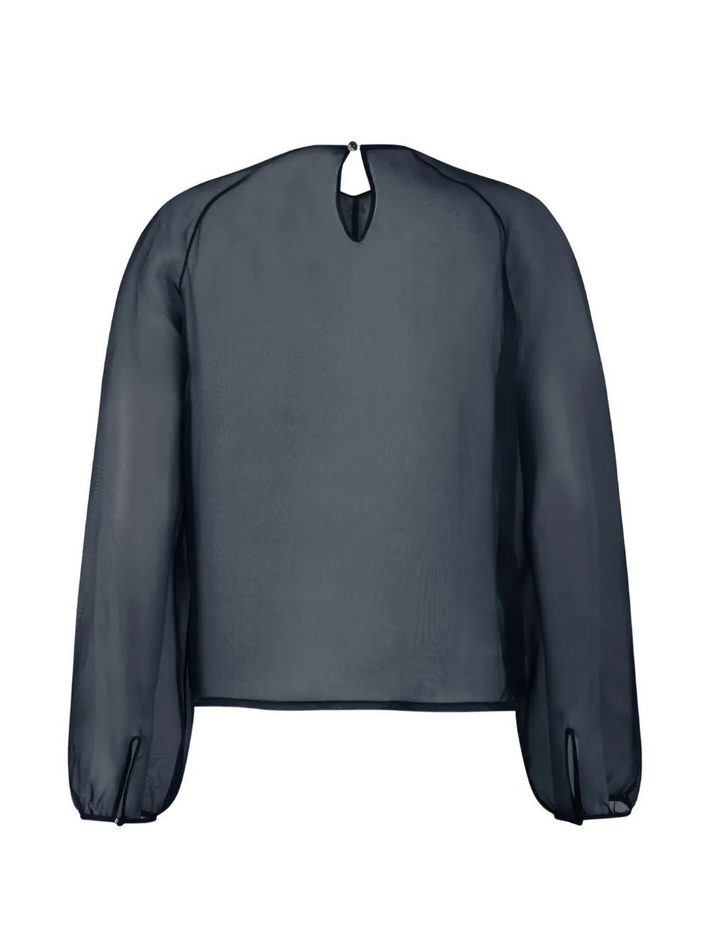 Fabiana Filippi Verfraaide blouse Zwart
