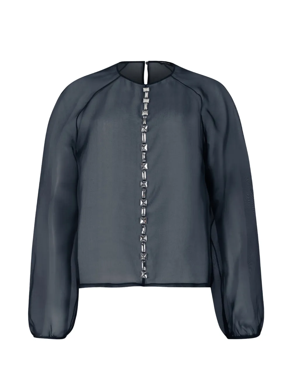 Fabiana Filippi Verzierte Bluse - Schwarz