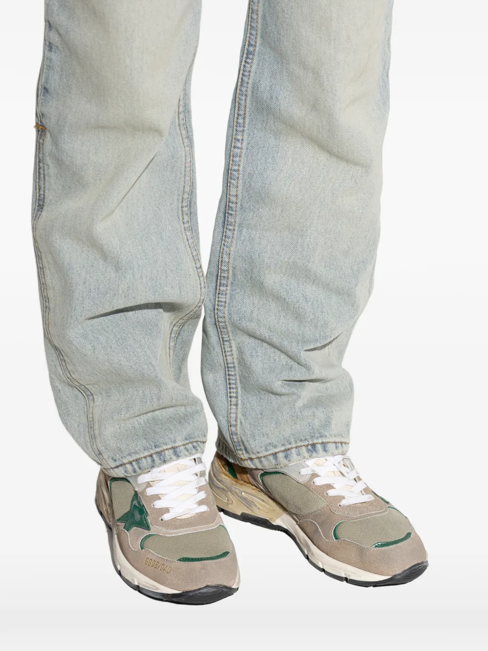 Golden Goose Sneakers met ster-applicatie Beige