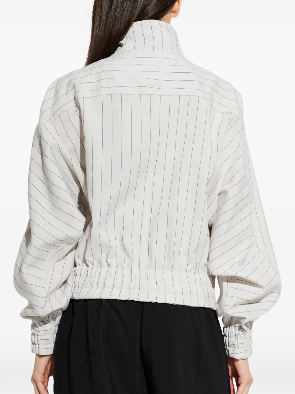 Y-3 Gestreept jack Wit