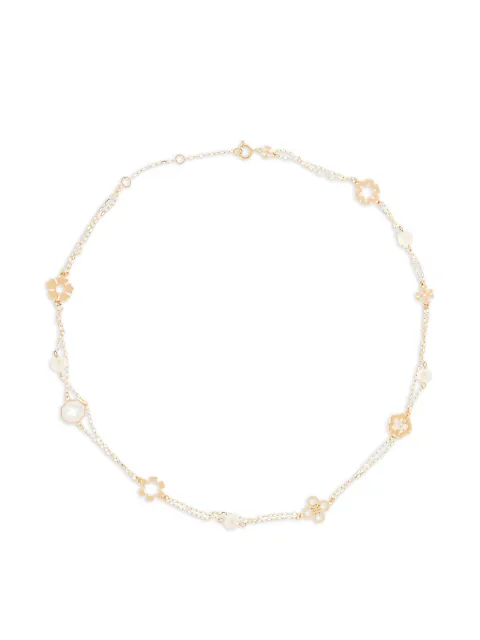 Tory Burch collar con dije floral