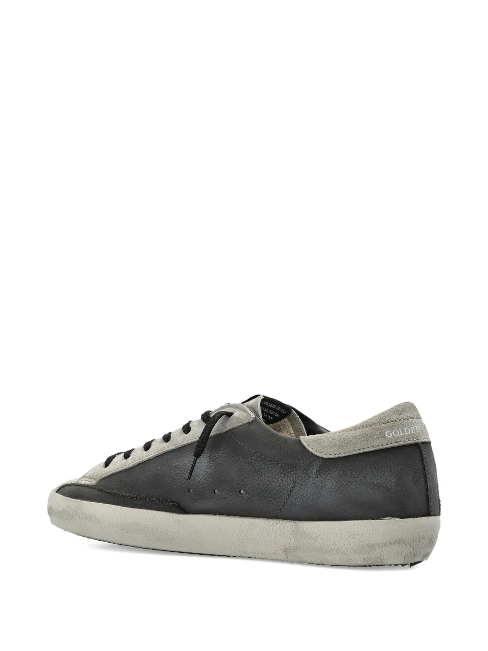Golden Goose Super Star With List sneakers met detail Grijs