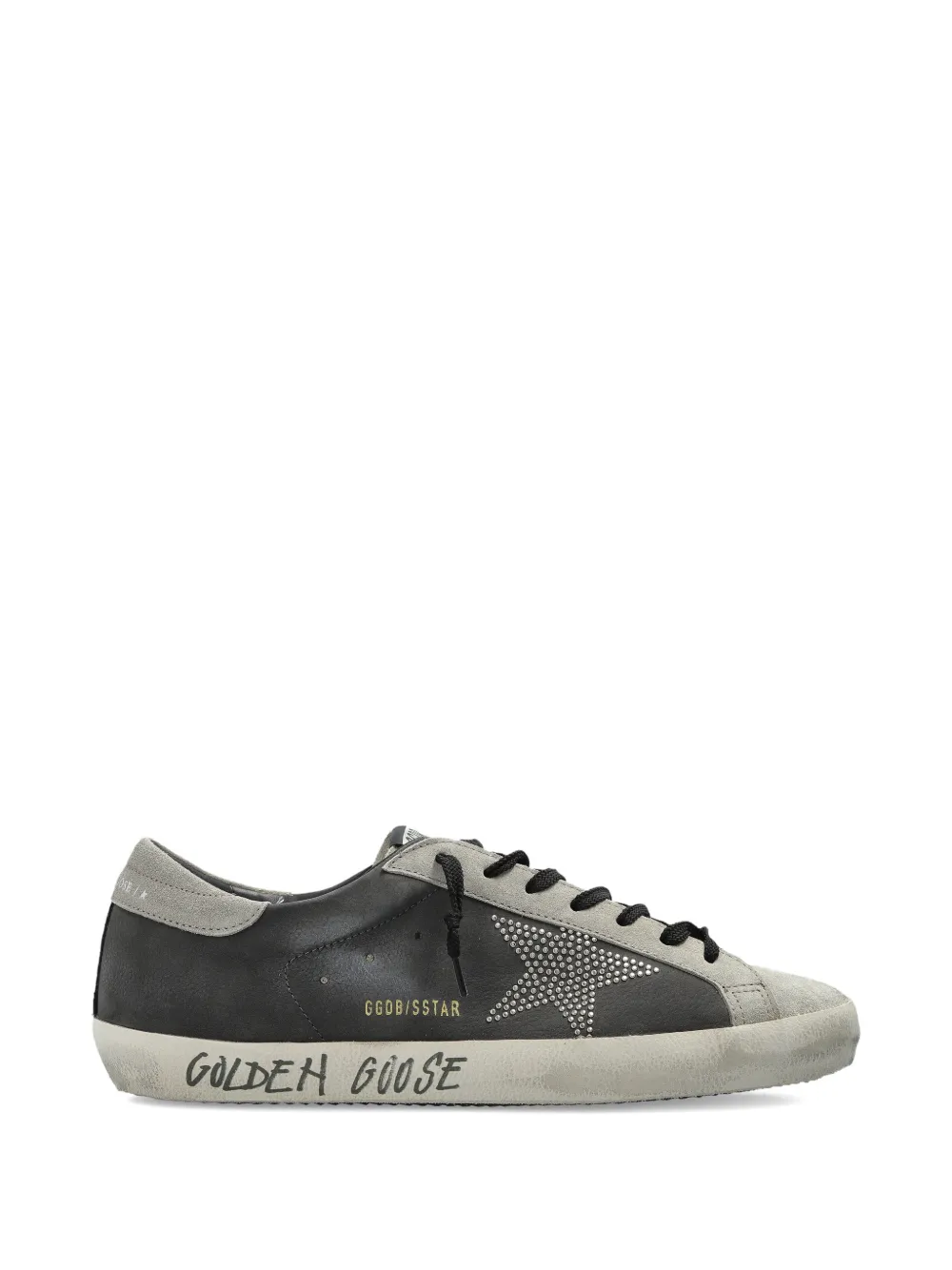 Golden Goose Super Star With List detail sneakers - Grigio