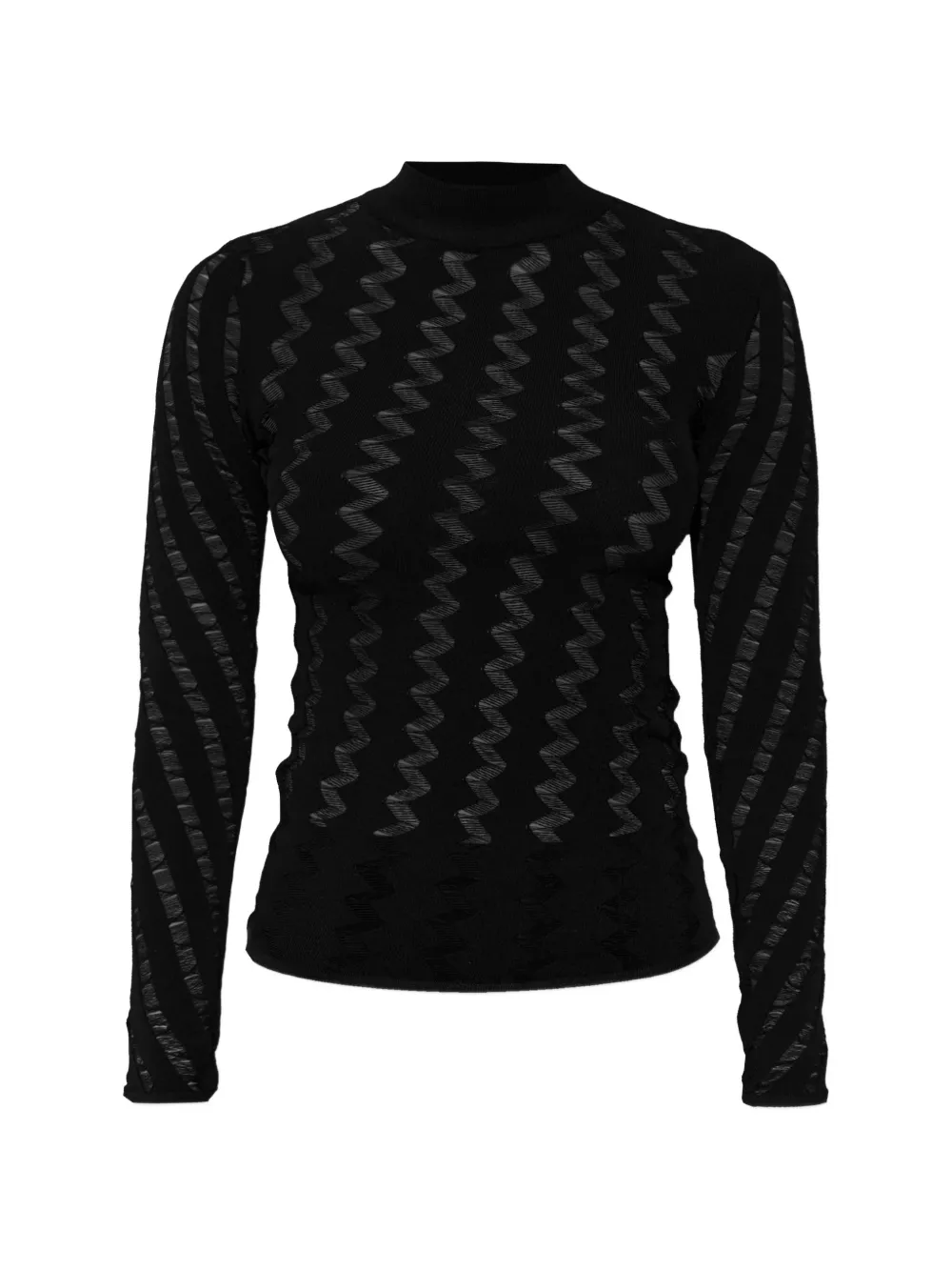 IRO Aliona zig-zag sweater - Nero