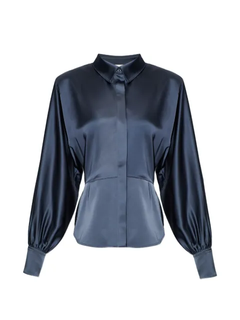 IRO button balloon-sleeve shirt