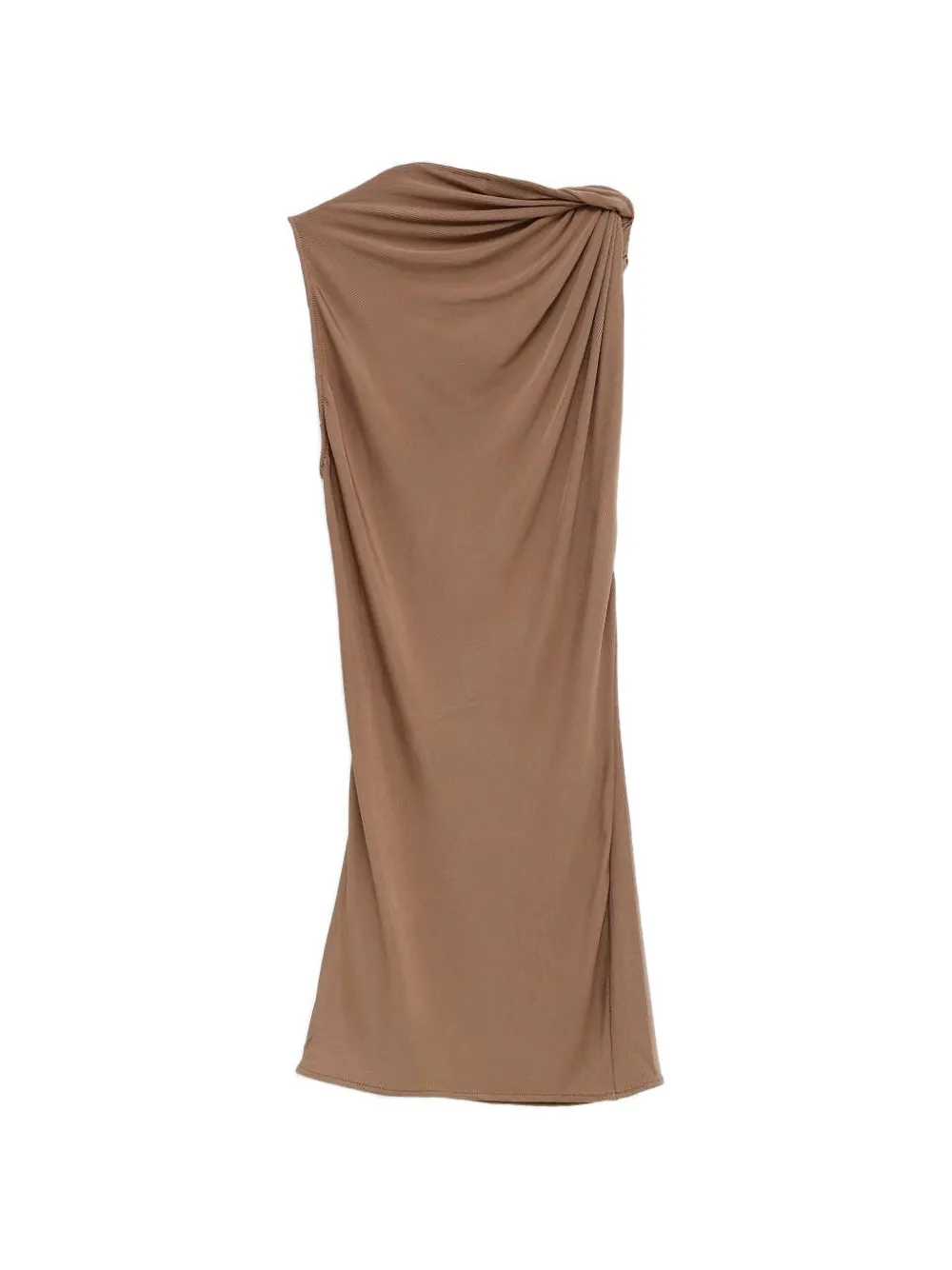  Atlein Draped Sleeveless Top - Neutrals 