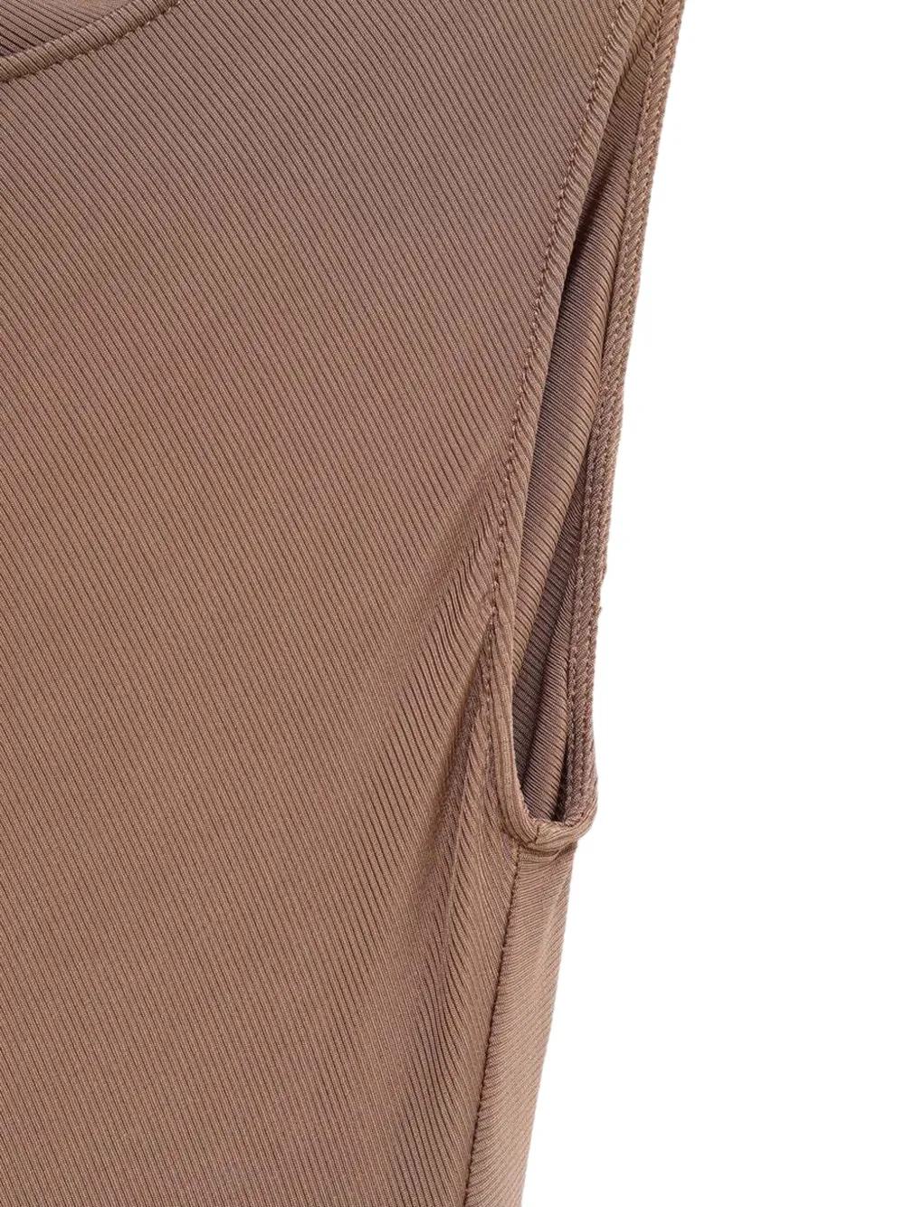  Atlein Draped Sleeveless Top - Neutrals 