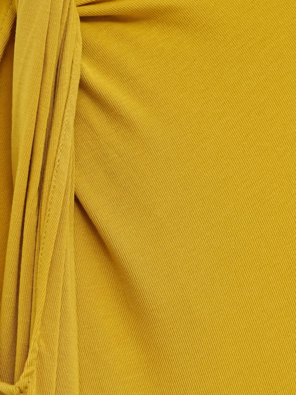  Atlein Knotted Top - Yellow 