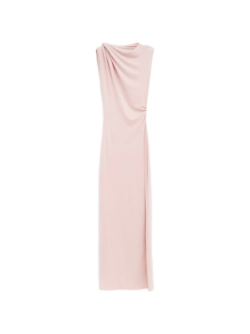 Atlein draped maxi dress - Pink