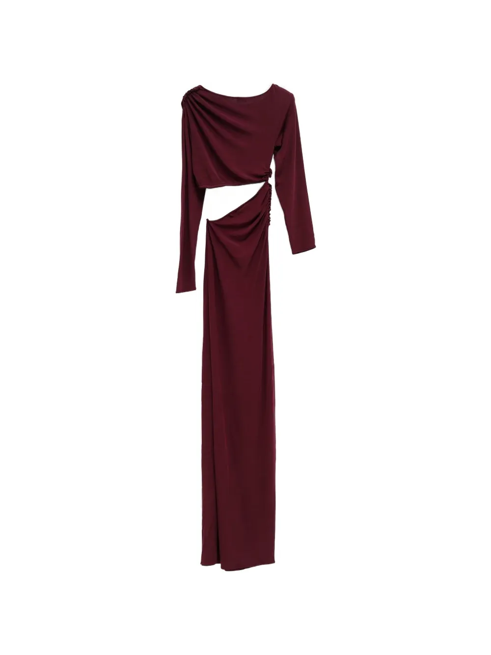  Atlein Cut-out Maxi Dress - Red 