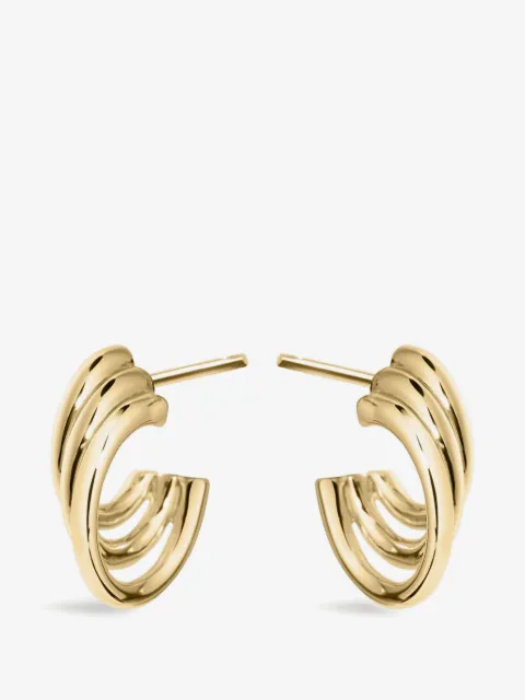 Shaun Leane Bound hoop earrings