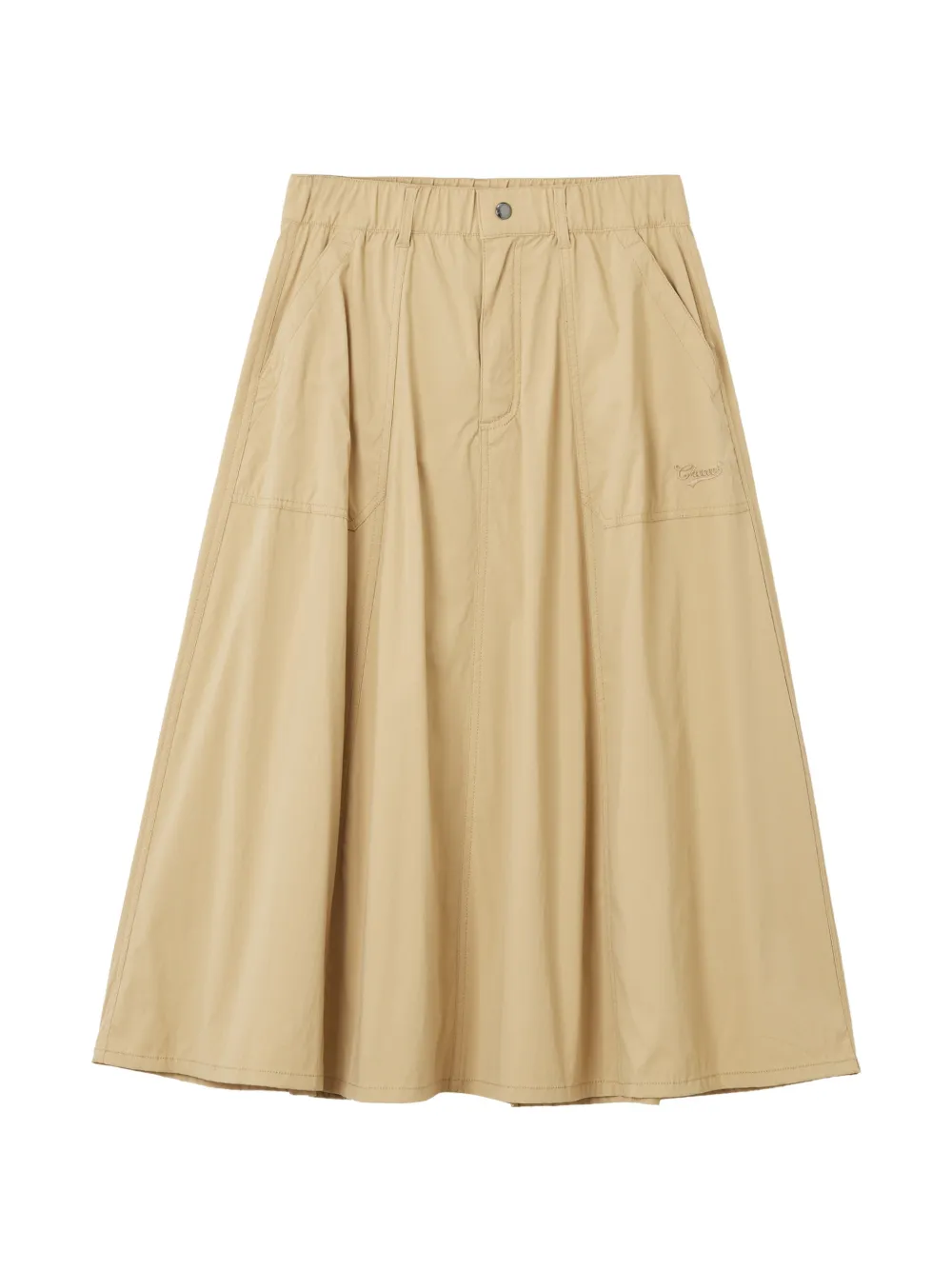 CHOCOOLATE patch-pocket skirt - Toni neutri