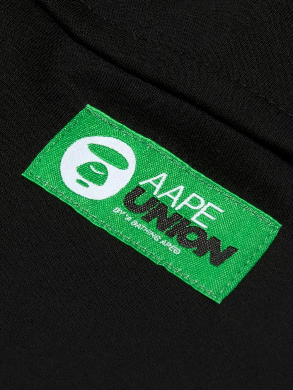 AAPE BY *A BATHING APE Trainingsshorts met logopatch Zwart