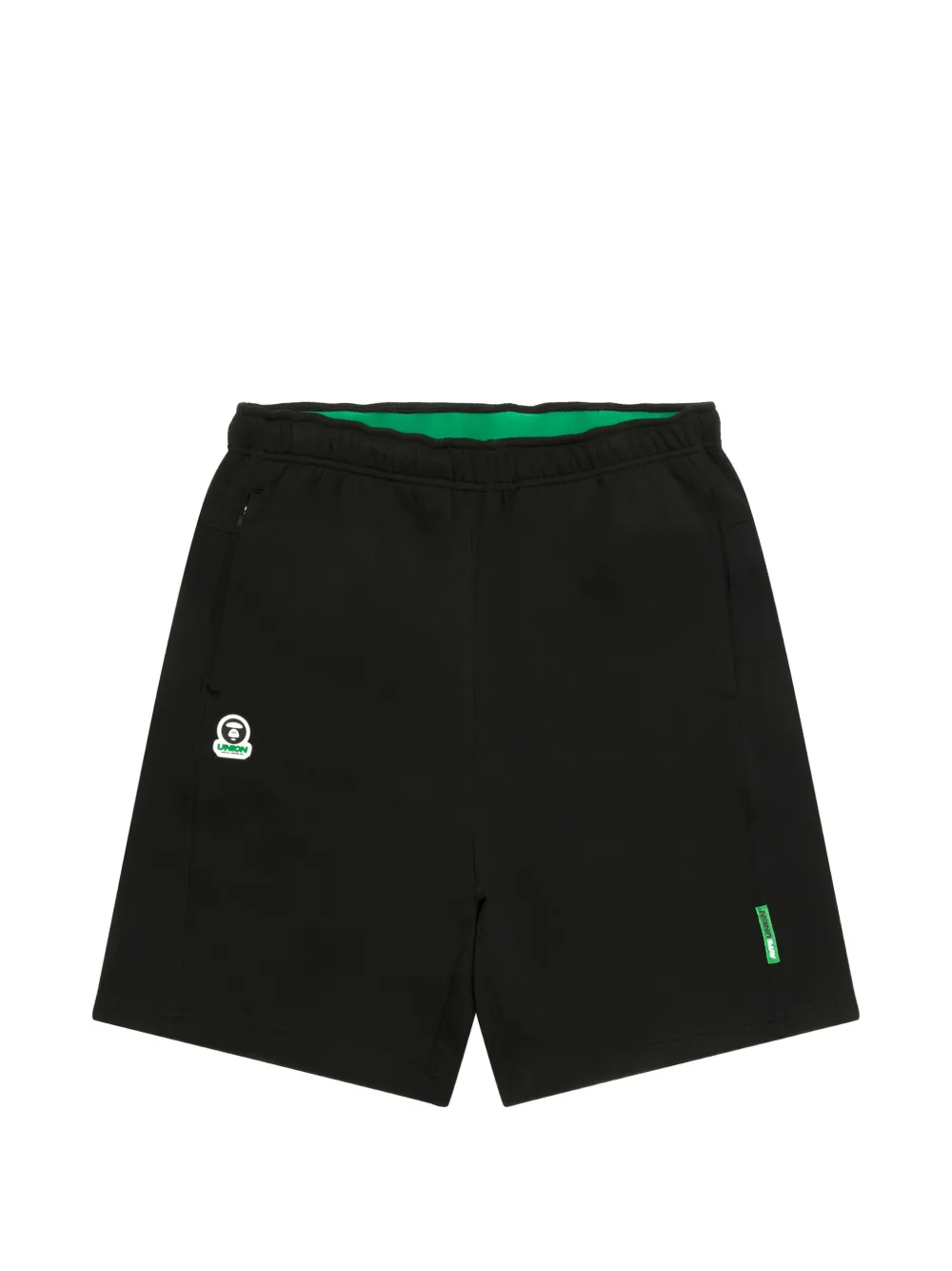 AAPE BY *A BATHING APE® Shorts sportivi con logo - Nero