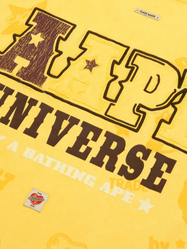 AAPE BY *A BATHING APE® logo-detail T-shirt | Yellow | FARFETCH