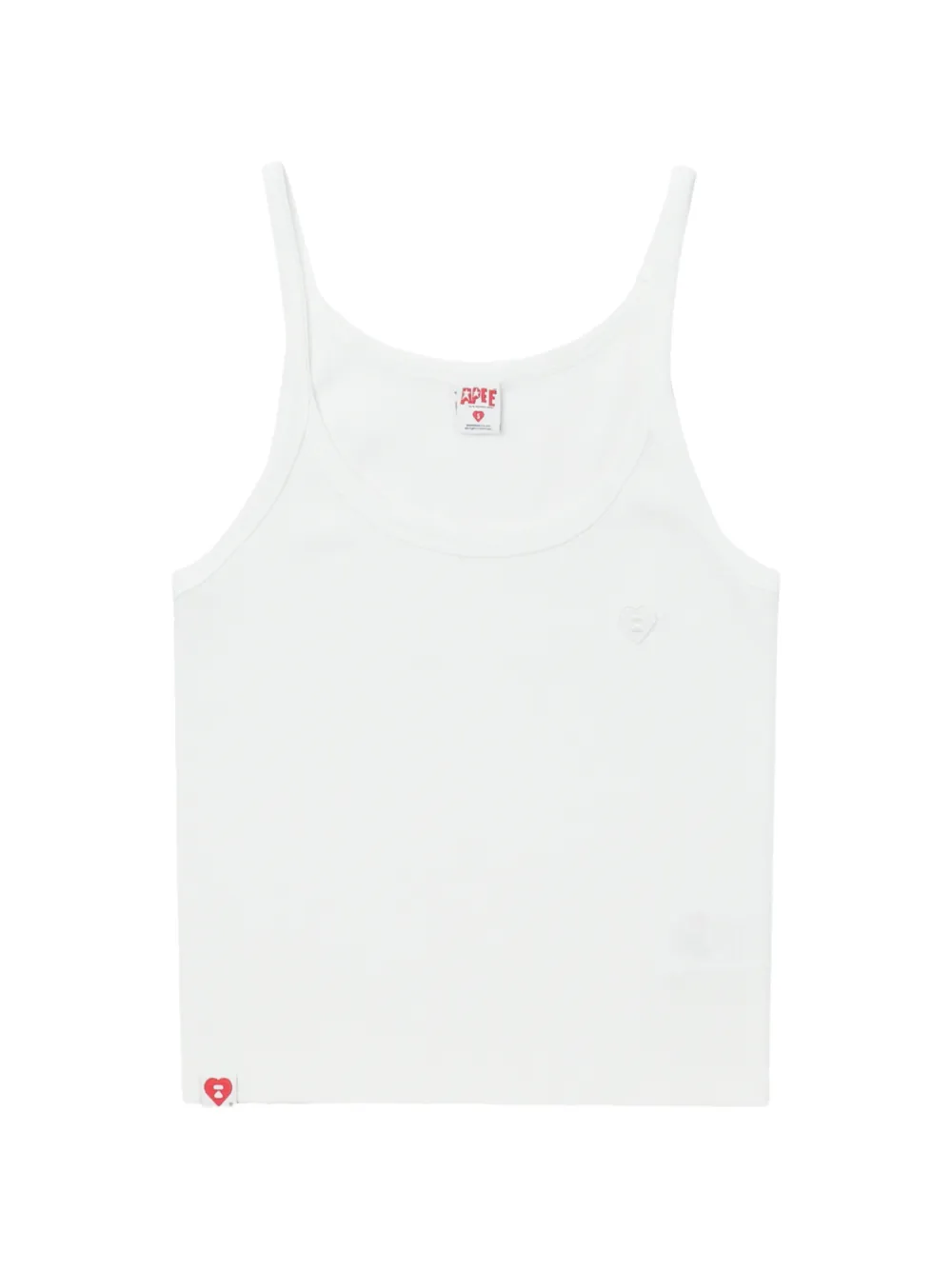 APEE™ by *A BATHING APE® Top con logo - Bianco